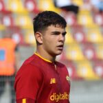 Nardozi con la maglia della Roma