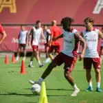 Allenamento Roma