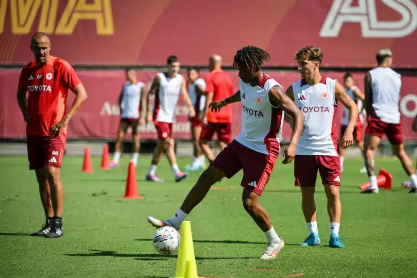 Allenamento Roma