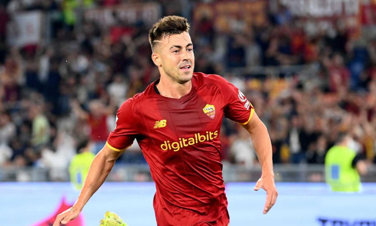 Stephan El Shaarawy con la maglia della Roma