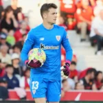 Agirrezabala con la maglia dell'Athletic Club