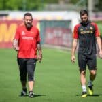 Cristante e De Rossi, Roma