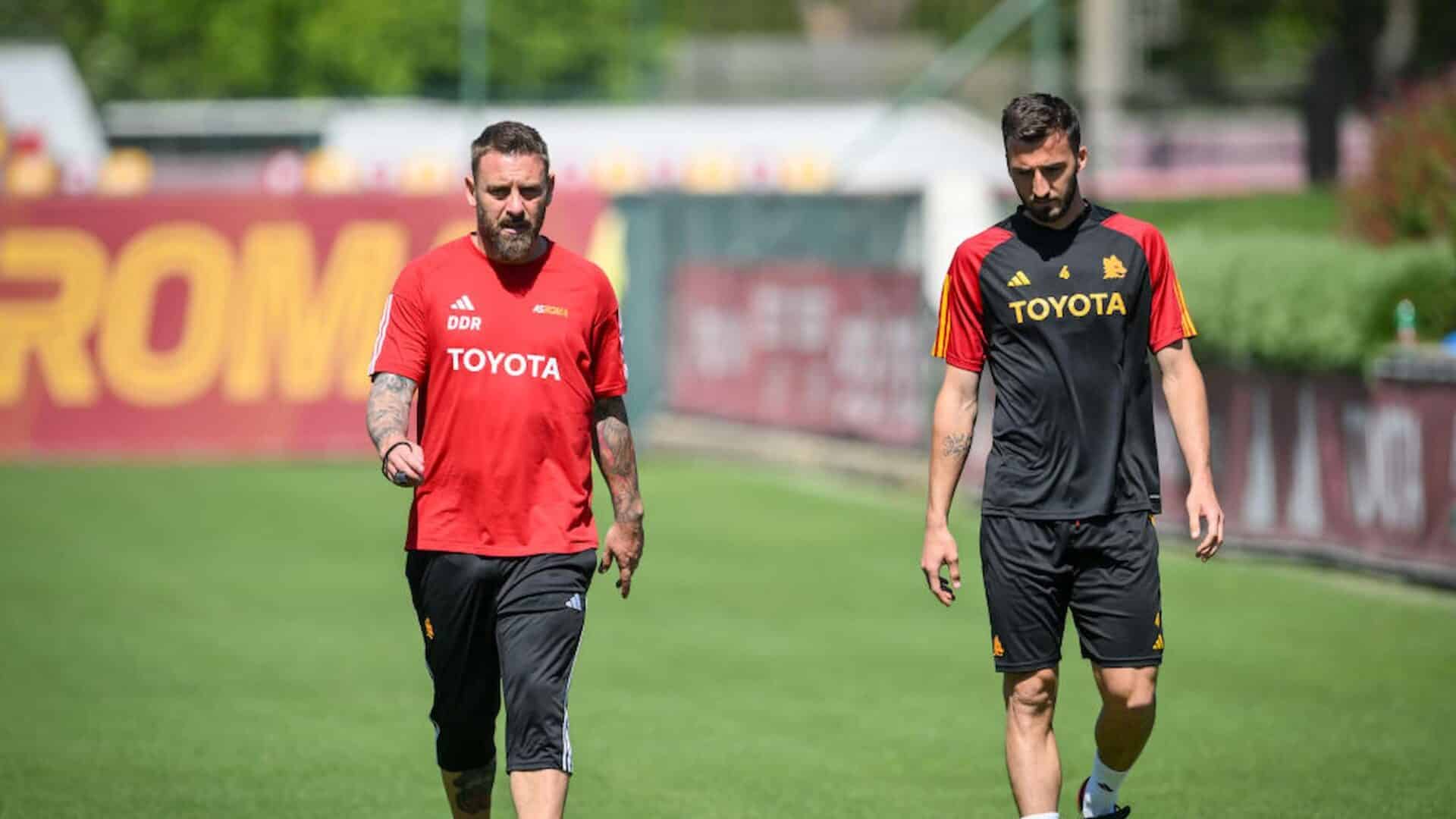 Cristante e De Rossi, Roma