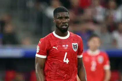 Danso con la maglia dell'Austria