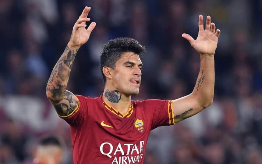 Diego Perotti ai tempi della Roma