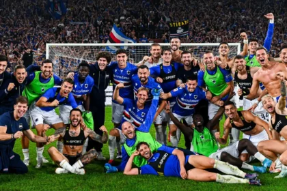 Esultanza Sampdoria