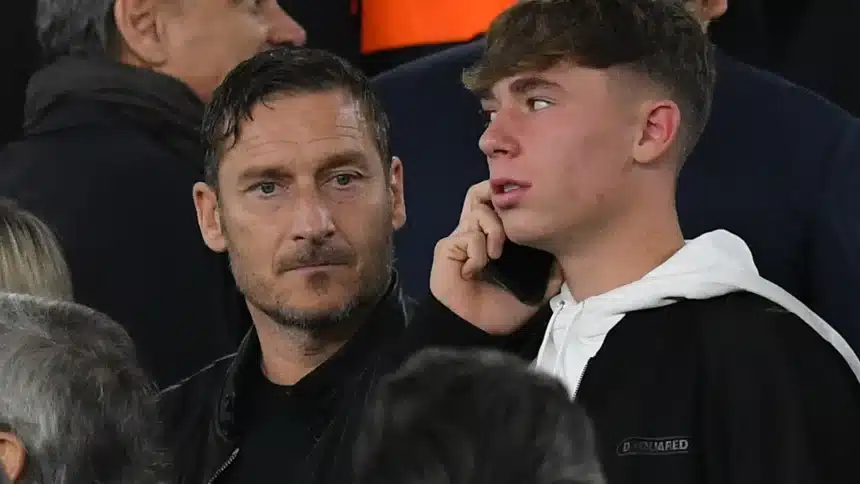 Francesco e Cristian Totti