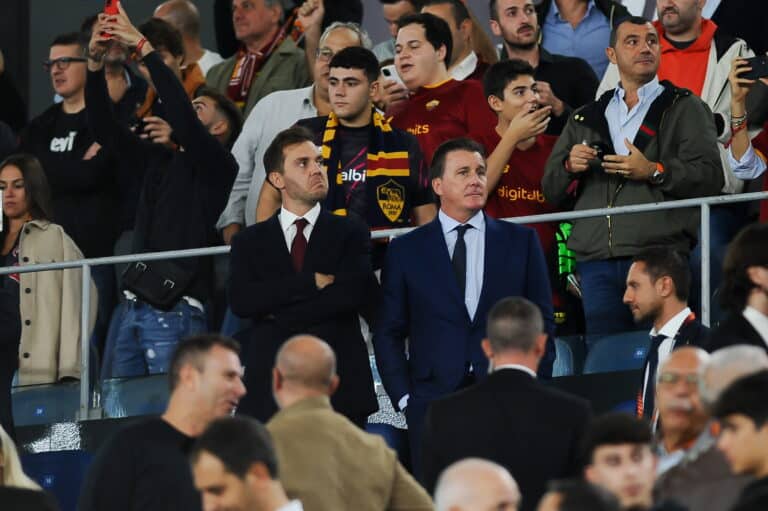 I Friedkin allo stadio Olimpico di Roma