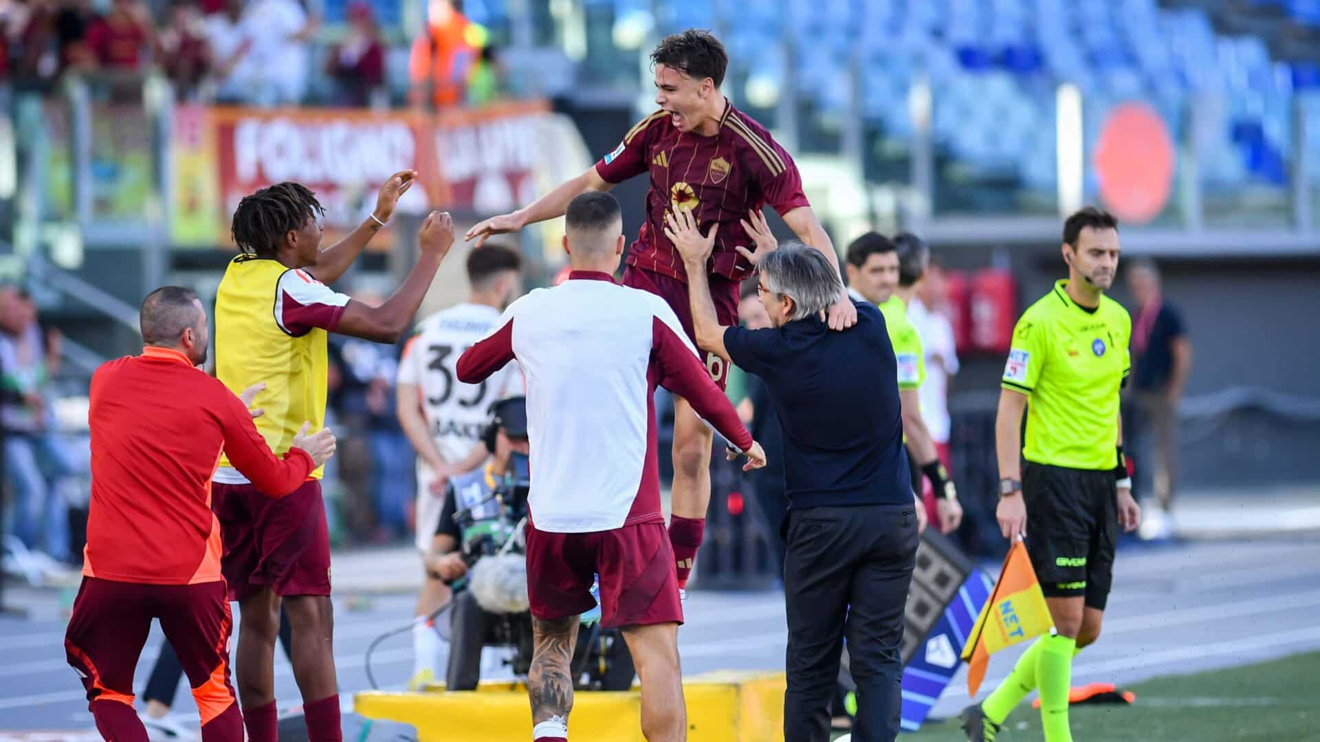 Il goal di Pisilli contro il venezia