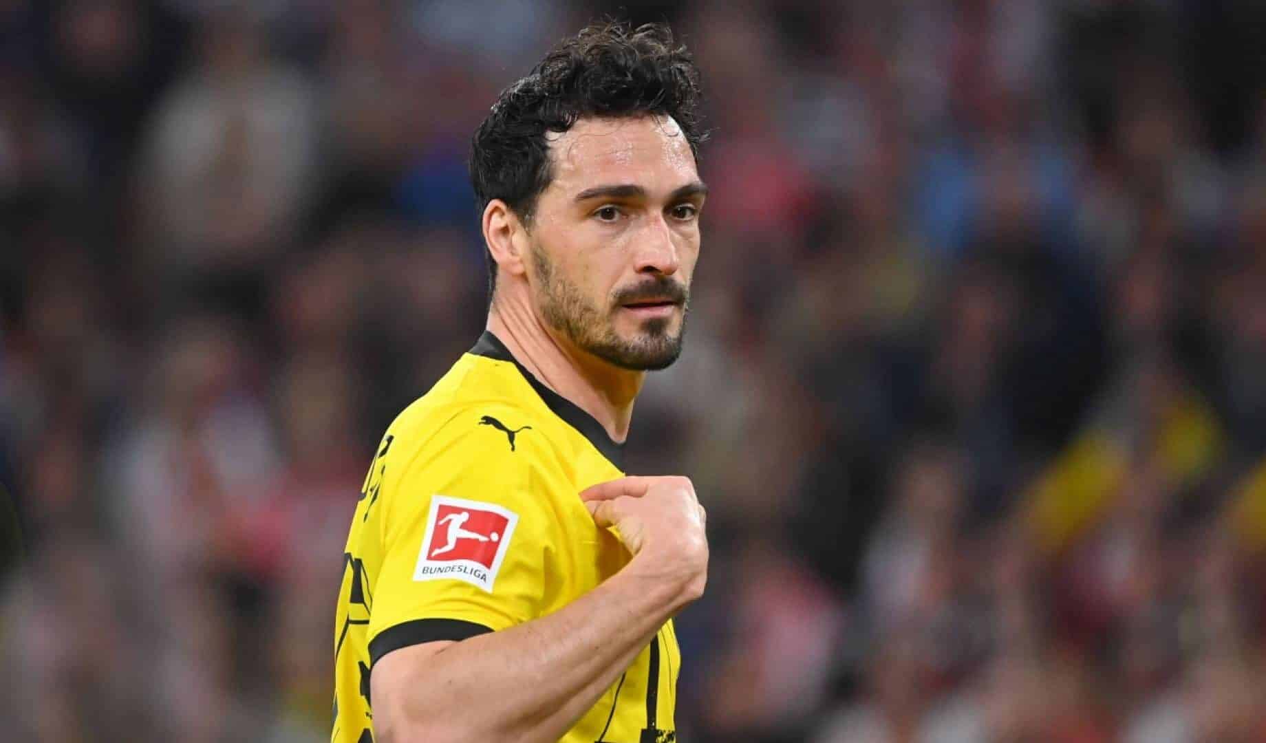 Hummels con la maglia del Borussia Dortmund