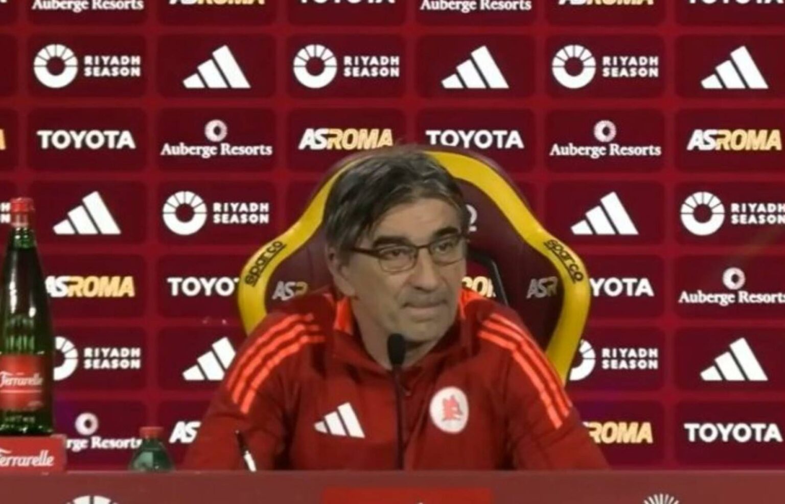 Ivan Juric in conferenza stampa