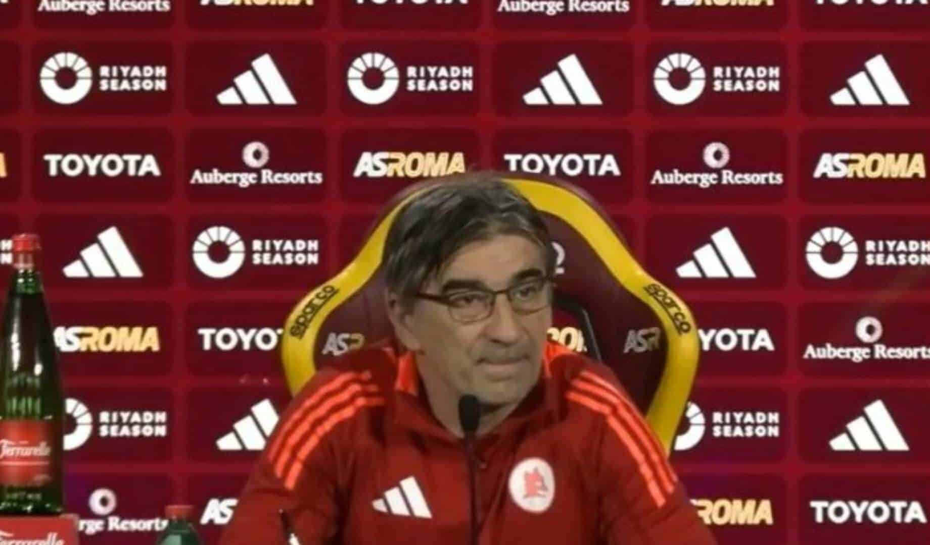 Ivan Juric in conferenza stampa