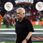 José Mourinho ai tempi della Roma