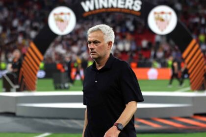 José Mourinho ai tempi della Roma