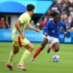 Koné con la maglia della Francia