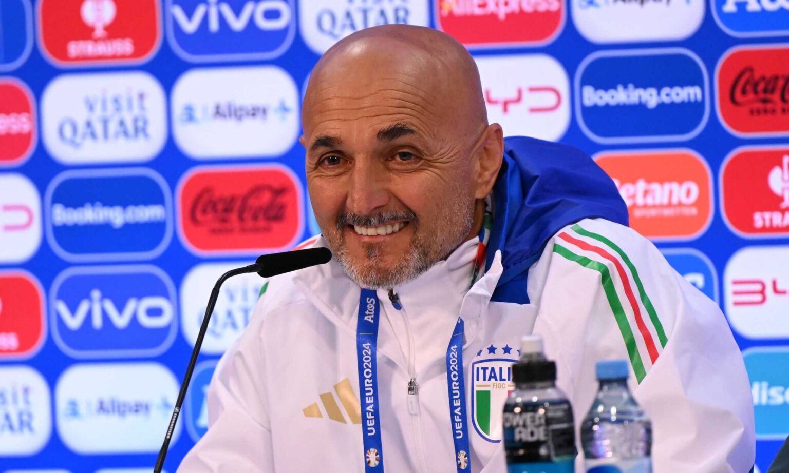 Luciano Spalletti in conferenza stampa