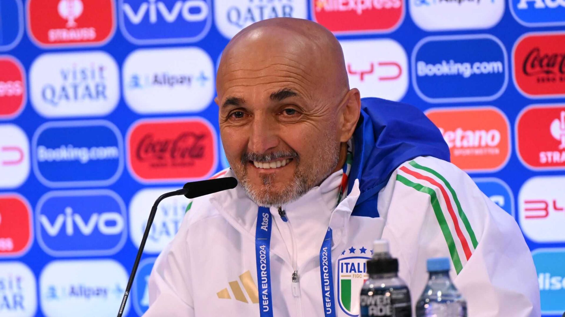 Luciano Spalletti in conferenza stampa