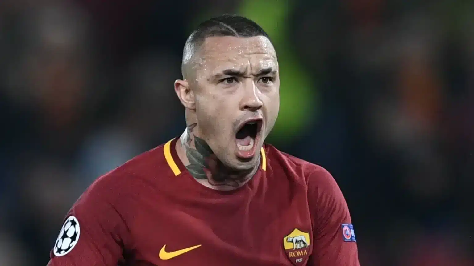 Nainggolan ai tempi della Roma