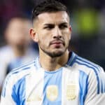 Paredes con la maglia dell'Argentina