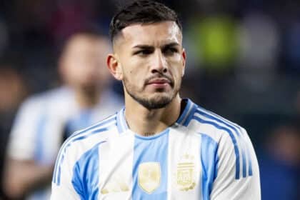 Paredes con la maglia dell'Argentina