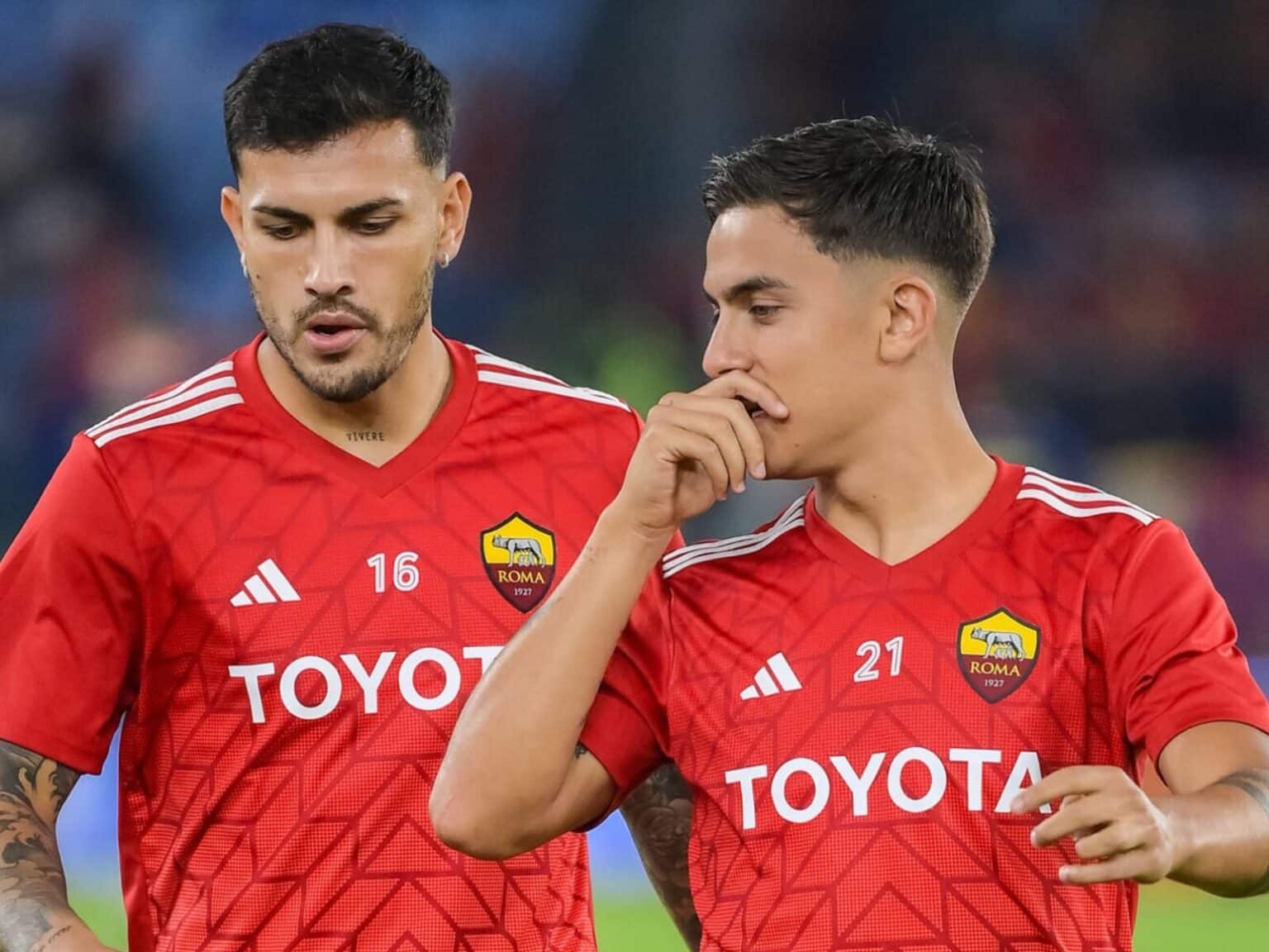 Paredes e Dybala, Roma