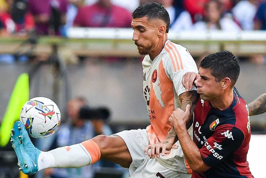 Pellegrini e Malinovskyi in Genoa-Roma