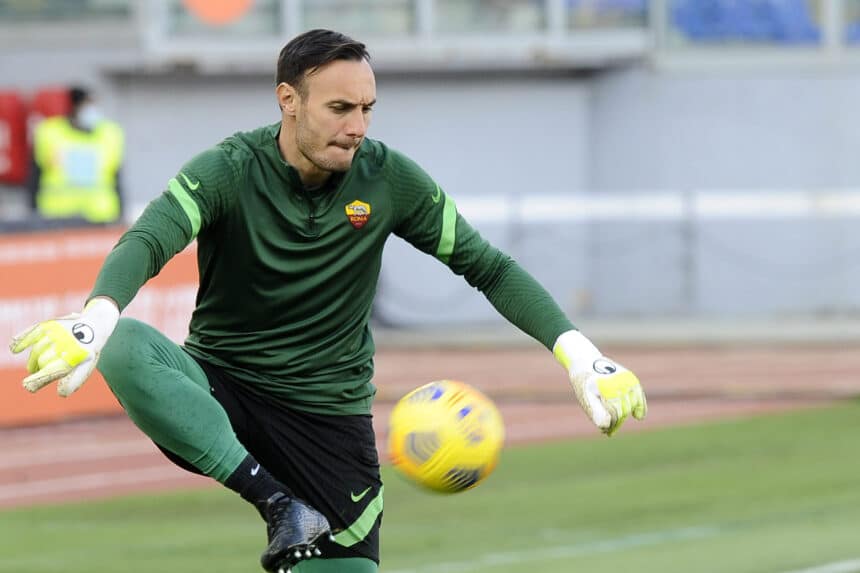 Simone Farelli, preparatore dei portieri della Roma