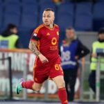 Angelino con la maglia della Roma