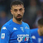 Francesco Caputo con la maglia dell'Empoli