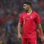 Zeki Celik con la maglia della Turchia