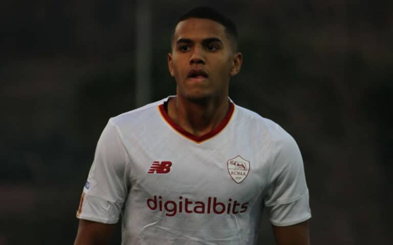 Joao Costa con la maglia della Roma