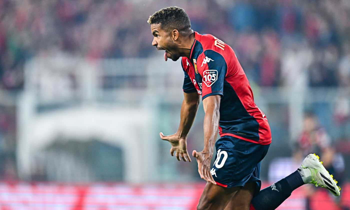 Junior Messias con la maglia del Genoa