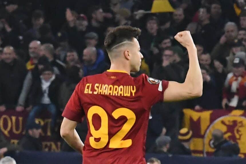 El Shaarawy con la maglia della Roma