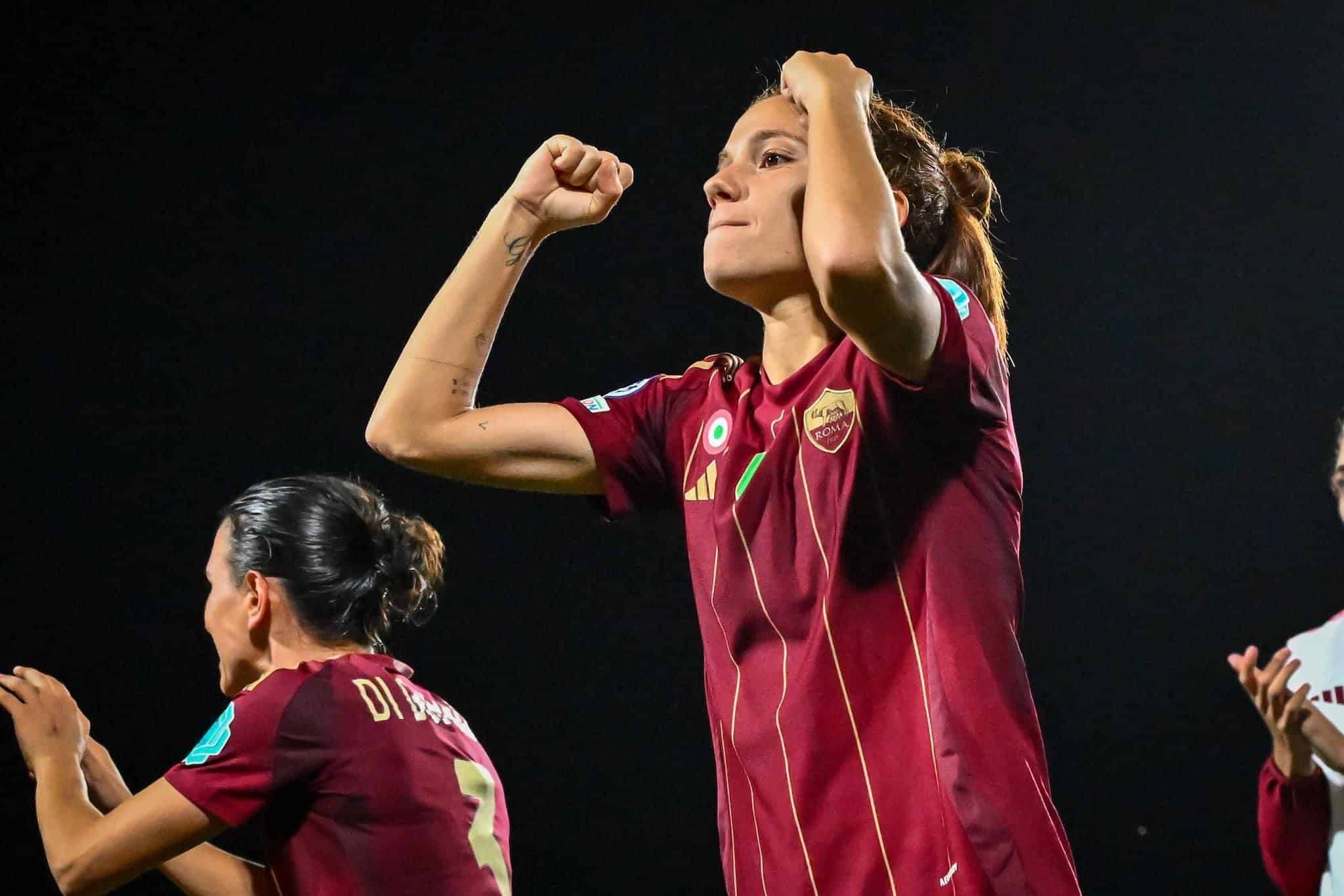 Roma Femminile Juventus 3 1, aperta la corsa Scudetto: decisive Dragoni, Giugliano e Linari