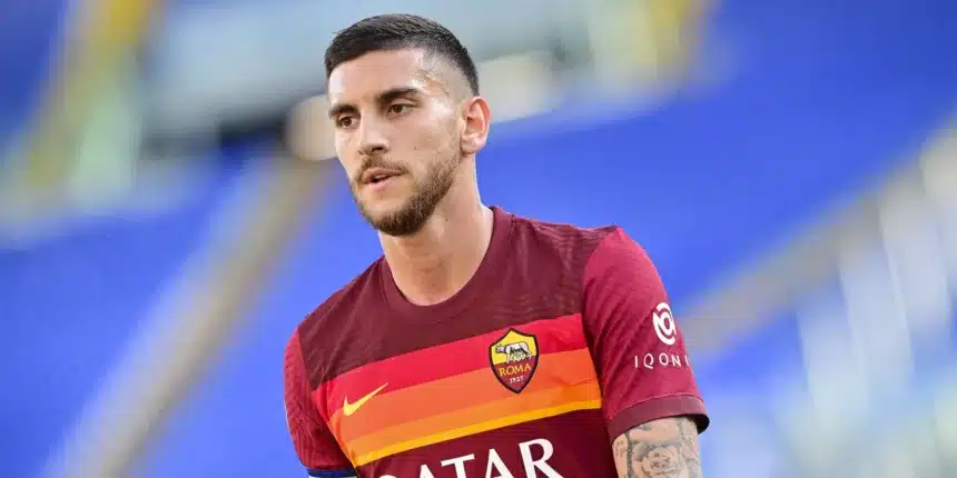 Pellegrini con la maglia della Roma