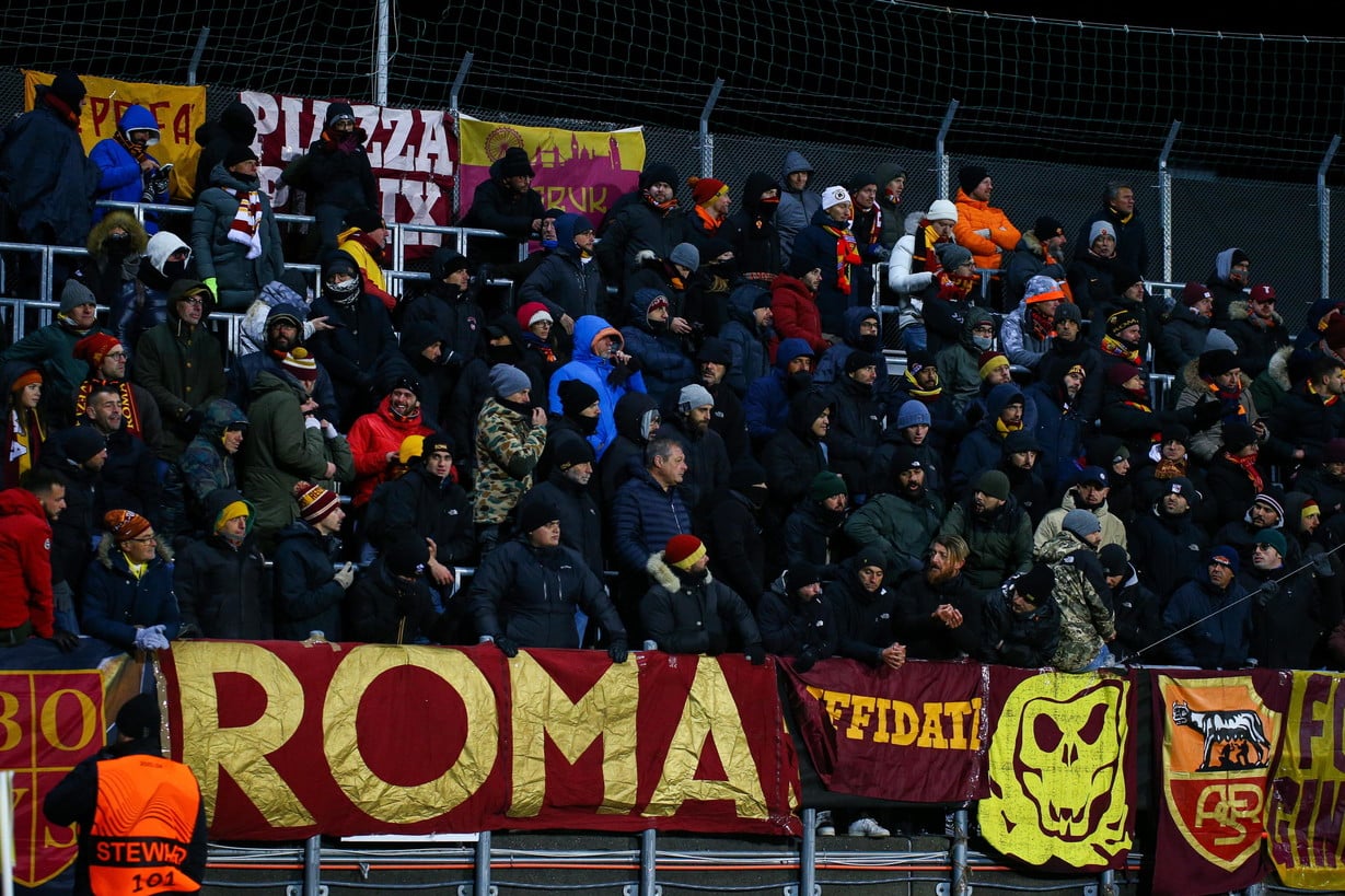 Tifosi Roma in trasferta