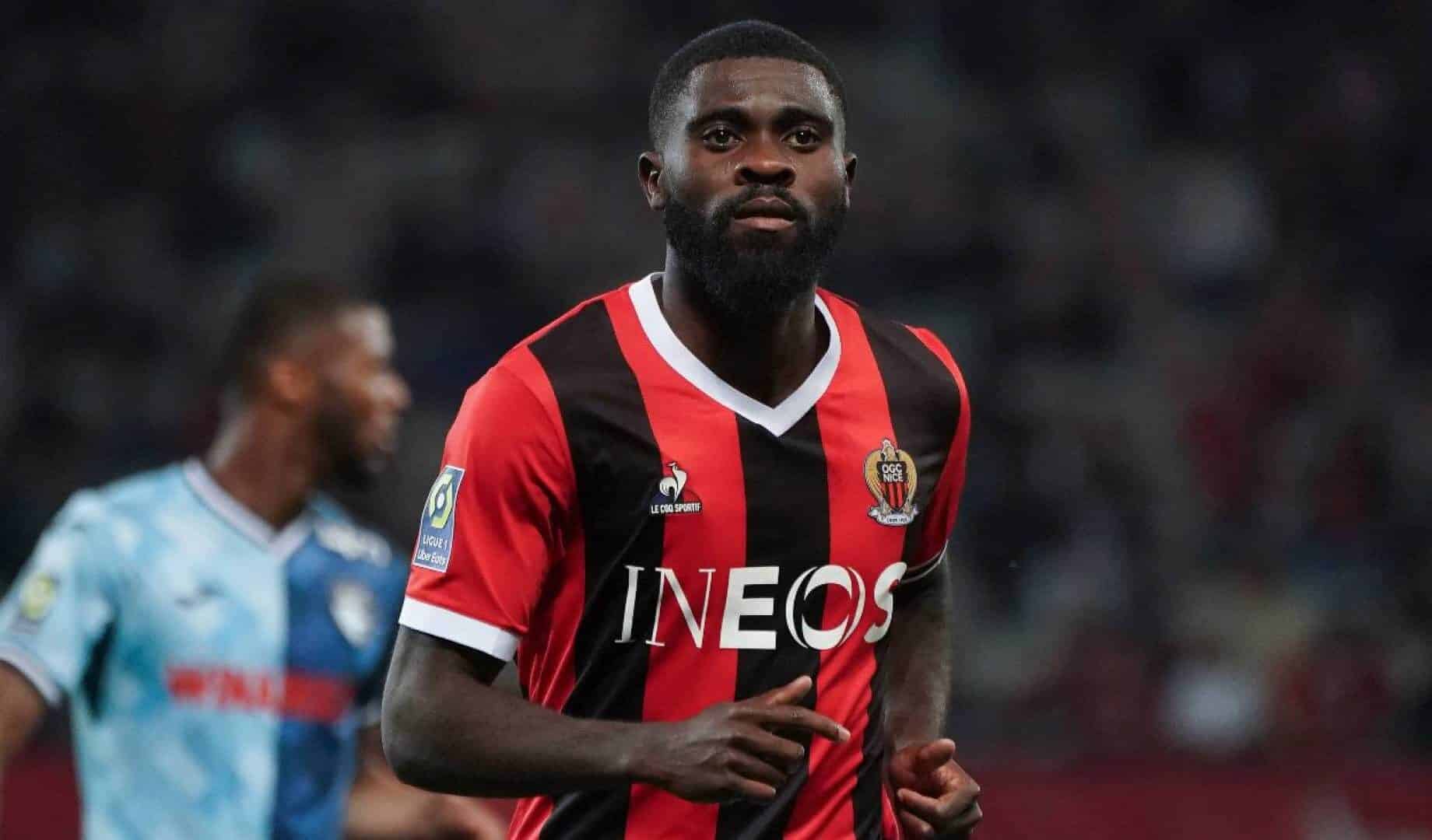 Jérémie Boga con la maglia del Nizza