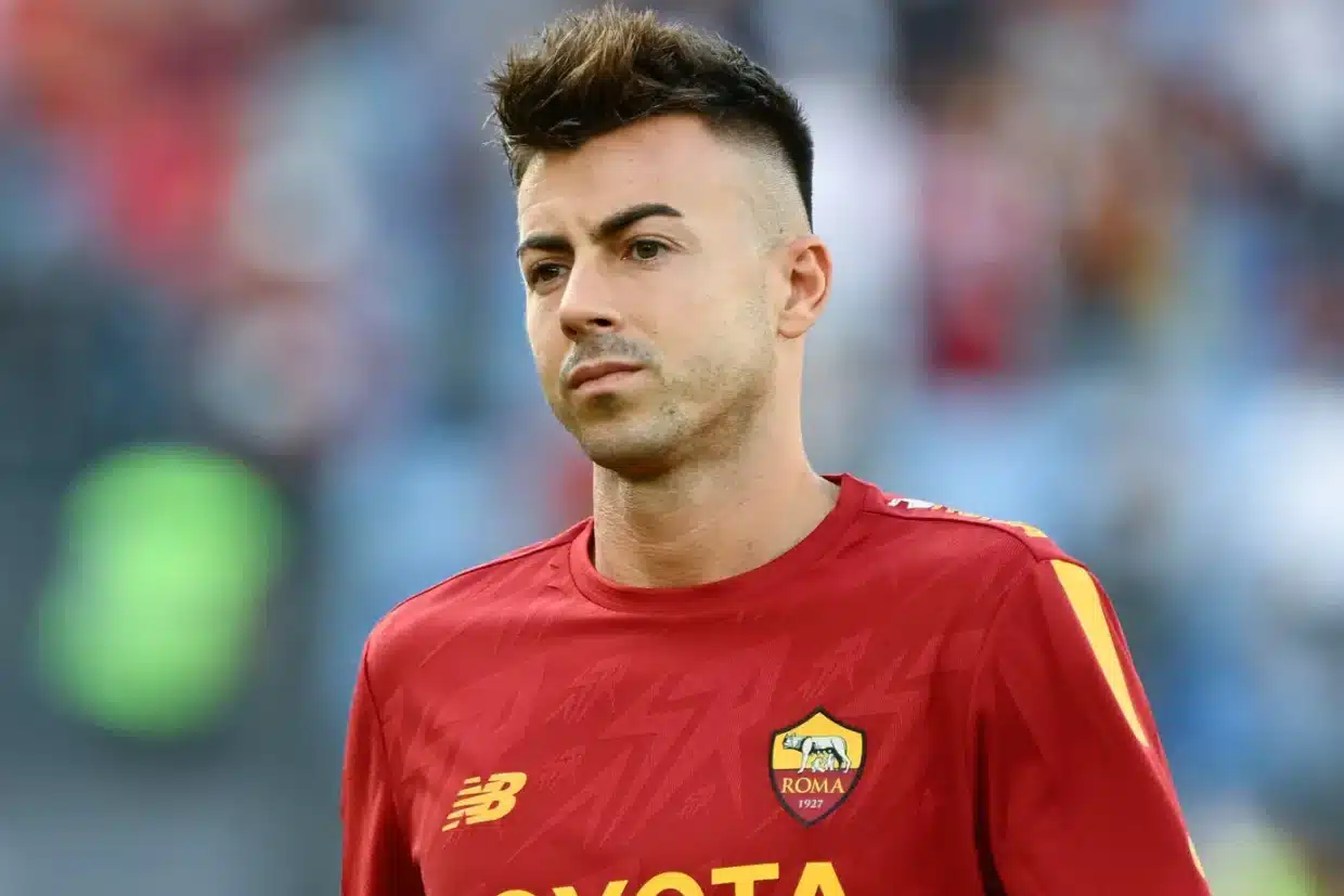 Stephan El Shaarawy con la maglia della Roma