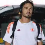 Mats Hummels con la maglia della Roma