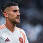 Lorenzo Pellegrini con la maglia della Roma