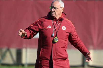 Claudio Ranieri a Trigoria