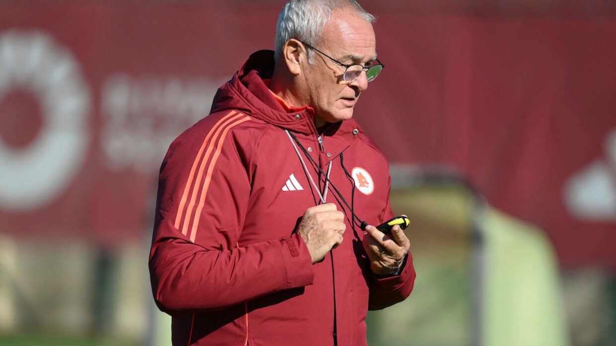 Claudio Ranieri a Trigoria