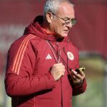 Claudio Ranieri a Trigoria