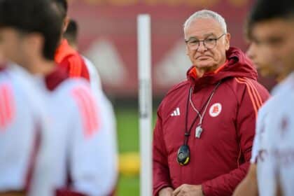 Claudio Ranieri a Trigoria
