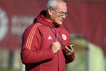 Claudio Ranieri a Trigoria