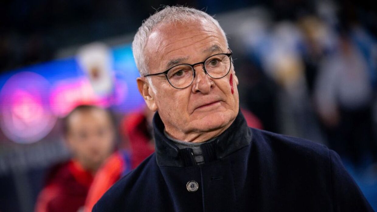 Claudio Ranieri, tecnico della Roma