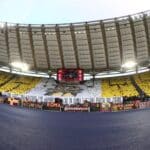 Curva Sud in Roma-Lazio