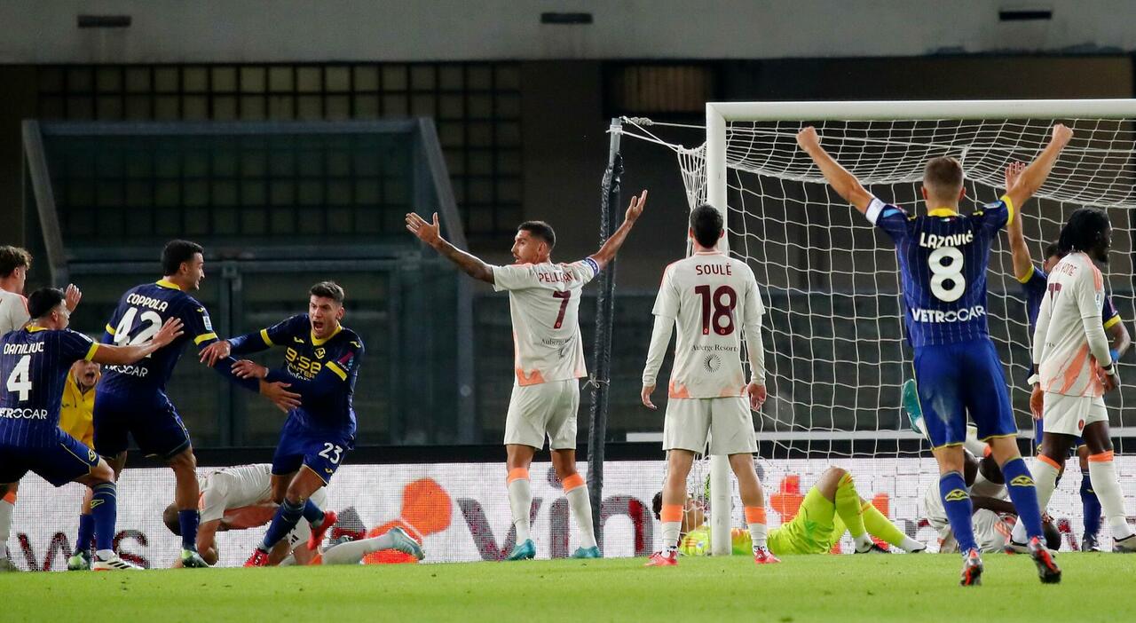 Gol Magnani in Verona-Roma