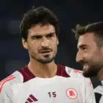 Hummels con la maglia della Roma