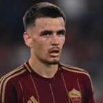 Enzo Le Fee con la maglia della Roma